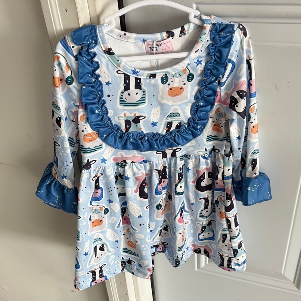 Cute Animal Print Baby Romper